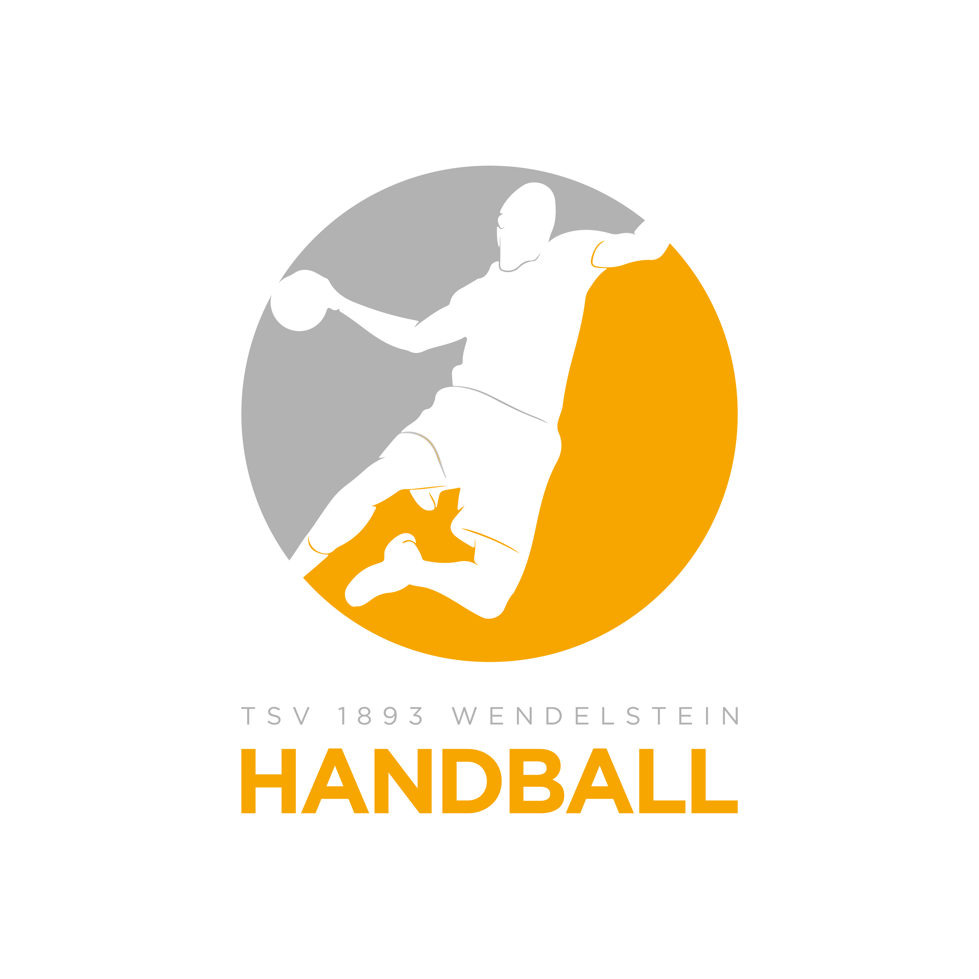 01 TSV Wendelstein Handball Logo Orange Main